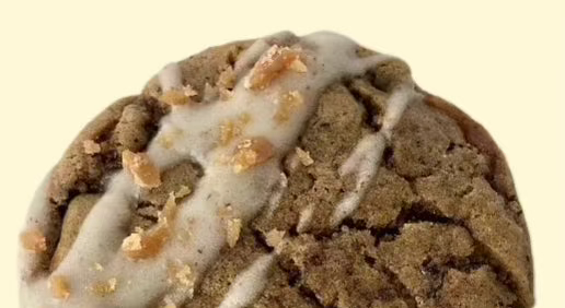 sticky toffee pudding cookie